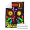 Legend Of Zelda Majora's Mask Fleece Blanket Fan Gift-Gear Wanta