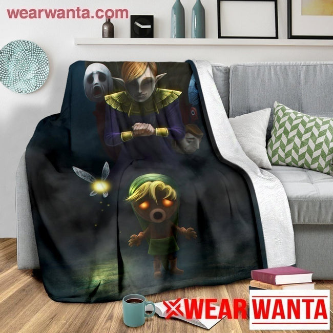 Legend Of Zelda Talt Fairy Fleece Blanket Custom Home Decoration-Gear Wanta