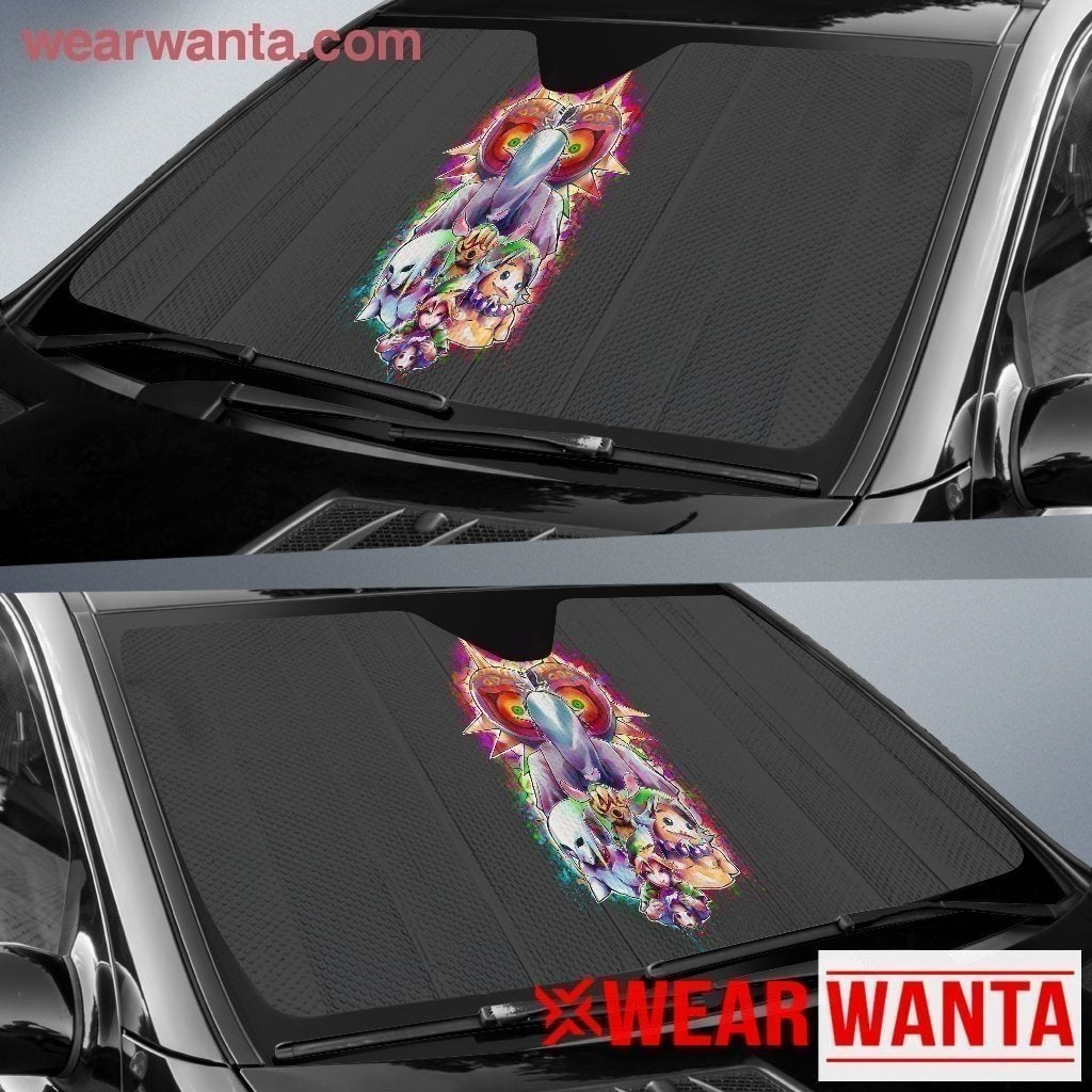 Legend of Zelda Car Sun Shade Custom Car Decoration-Gear Wanta