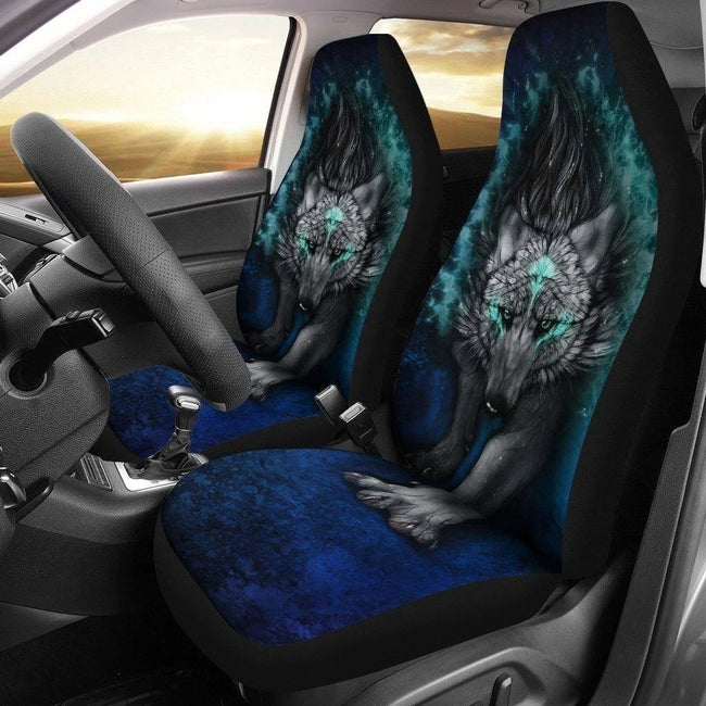 Legendary Wolf Car Seat Covers Custom Car Decoration Accessories-Gear Wanta