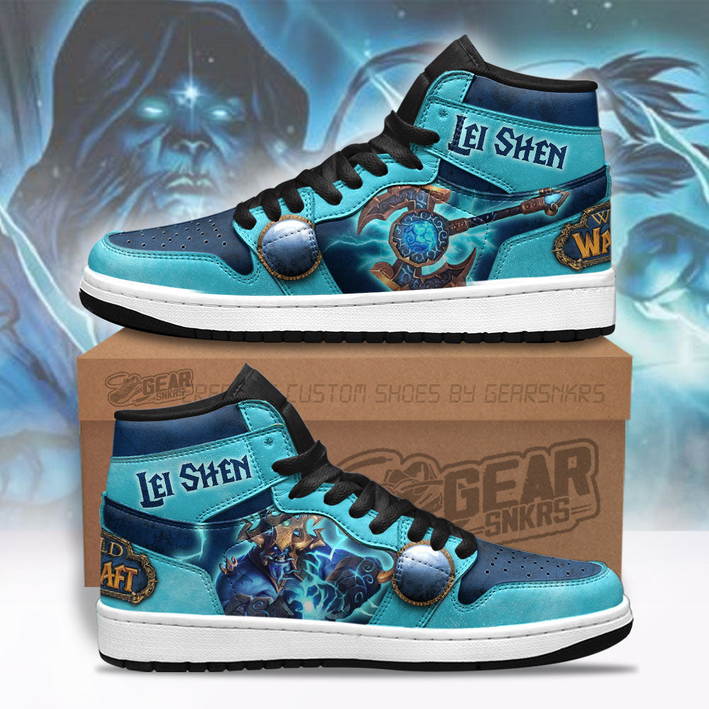 Lei Shen World of Warcraft Shoes Custom For Fans-Gear Wanta