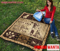 Life Is Better With Golden Retriever Quilt Blanket-Gear Wanta