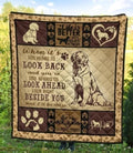 Life Is Better With Golden Retriever Quilt Blanket-Gear Wanta