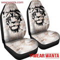 Lion Car Seat Covers Custom Car Decoration For Lion Lovers-Gear Wanta