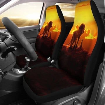 Lion King 2019 Simba & Mufasa Car Seat Covers-Gear Wanta