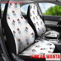 Little French Bulldog Car Seat Covers Custom Pattern Car Decoration-Gear Wanta