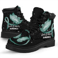Liver Awareness Boots Ribbon Butterfly Shoes Gift Idea-Gear Wanta