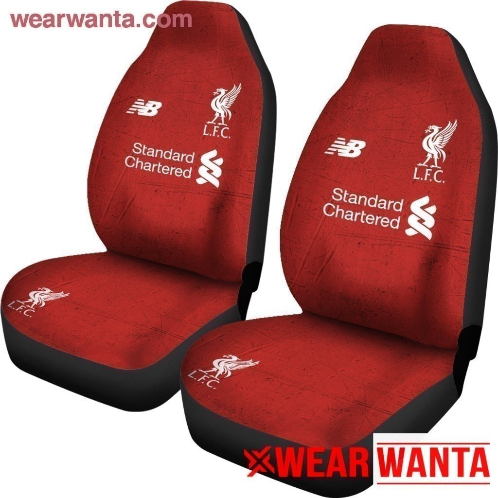 Liverpool Soccer Car Seat Covers Red Devil-Gear Wanta