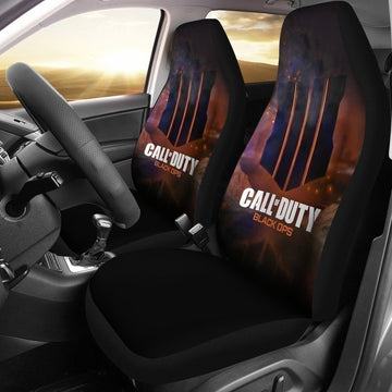 Logo Black Ops Call Of Duty Car Seat Covers-Gear Wanta