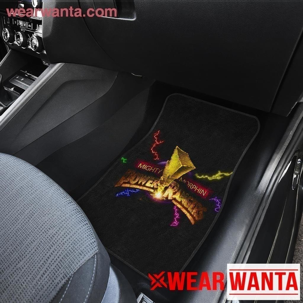 Logo Mighty Morphin Power Rangers Car Mats MN04-Gear Wanta