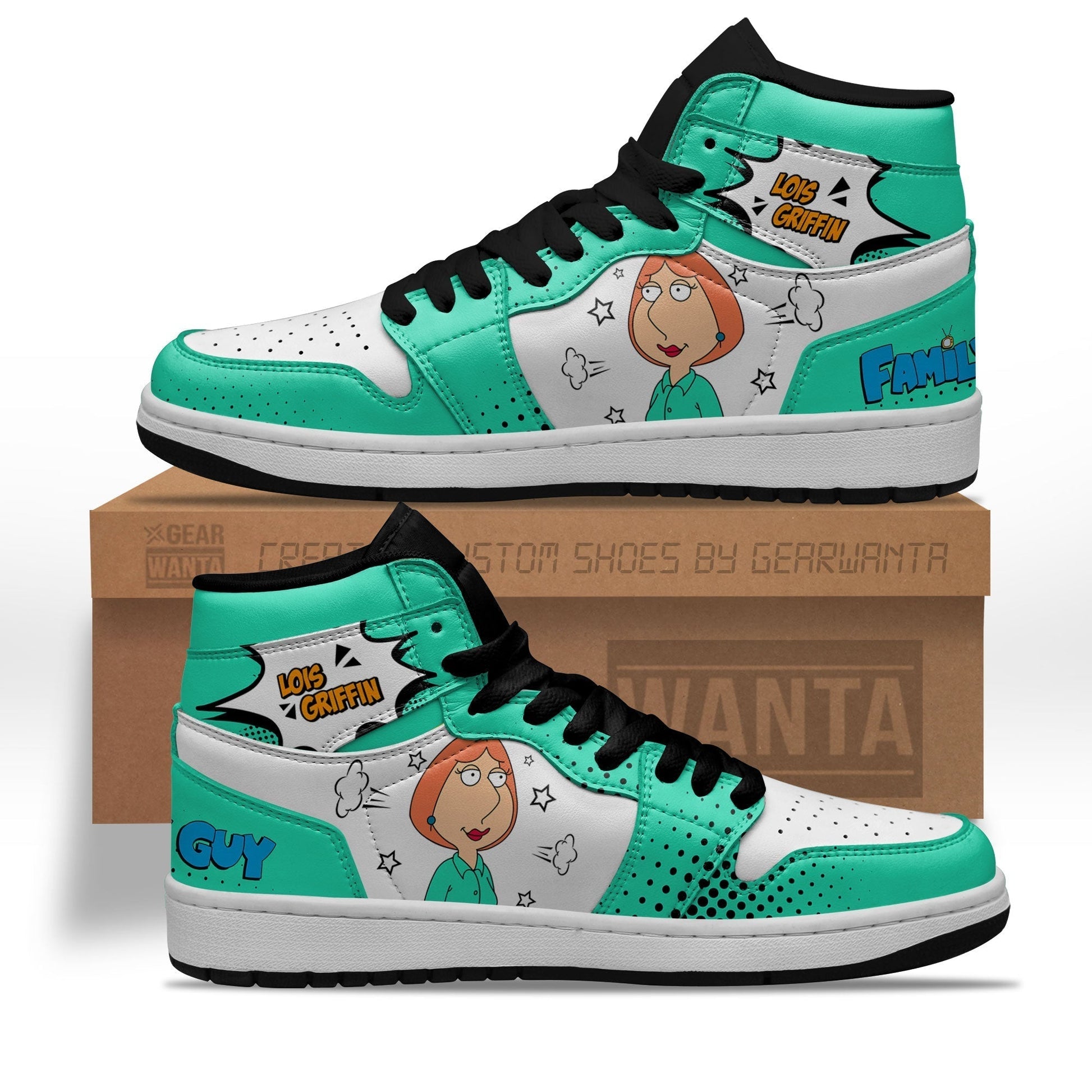 Lois Griffin JDs Sneakers Custom Family Guy Shoes-Gear Wanta