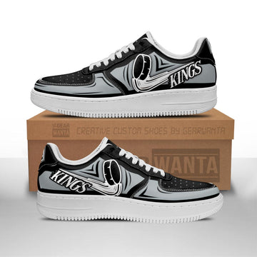 Los Angeles Kings Air Sneakers Custom For Fans-Gear Wanta