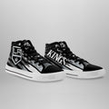 Los Angeles Kings High Top Shoes Custom American Flag Sneakers-Gear Wanta