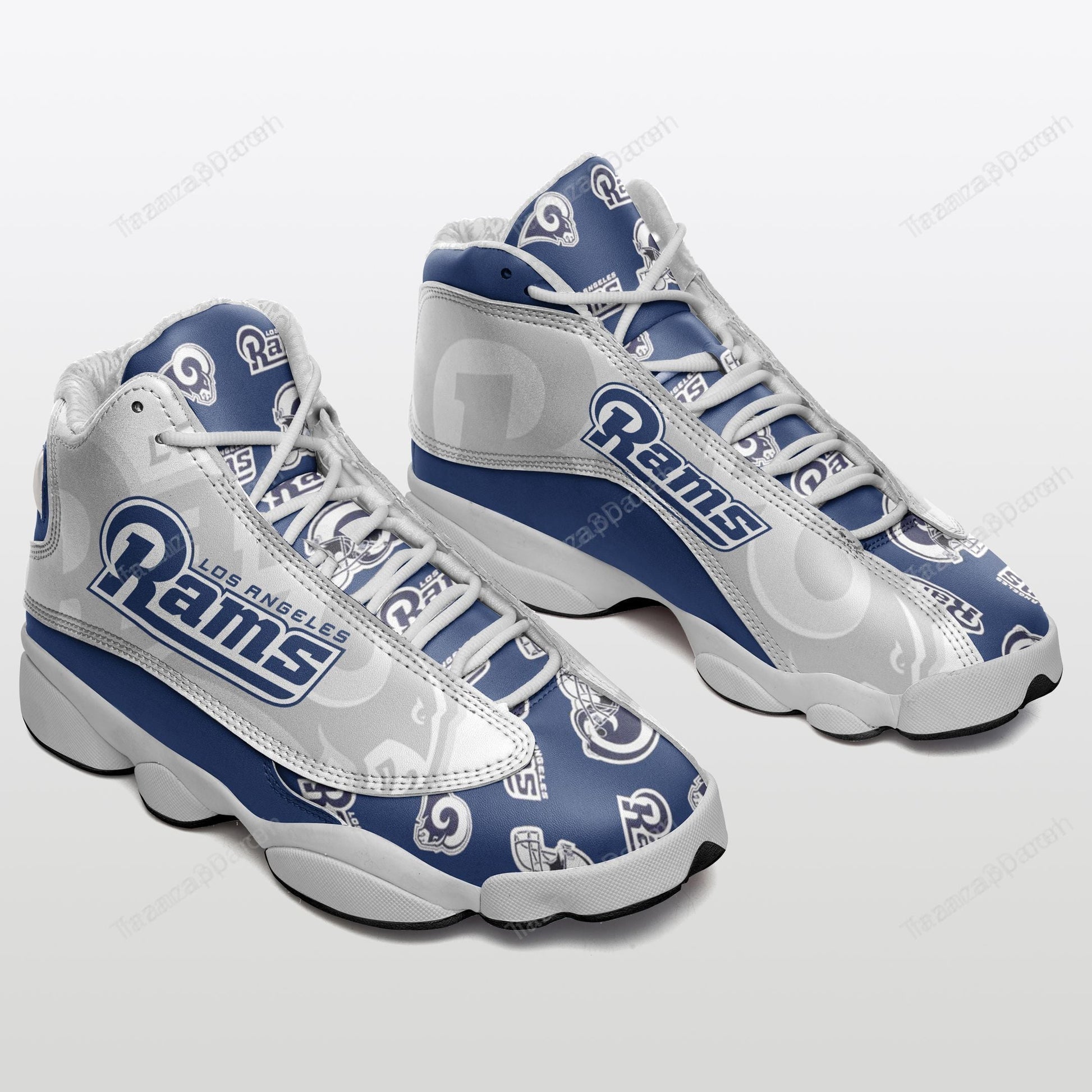 Los Angeles Rams Custom Shoes Sneakers 597-Gear Wanta