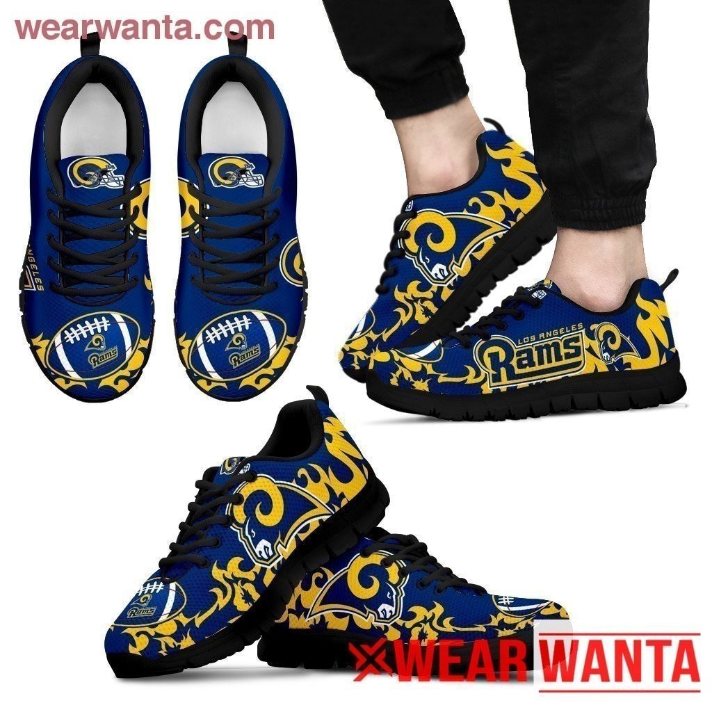 Los Angeles Rams Sneakers Shoes For Fan-Gear Wanta