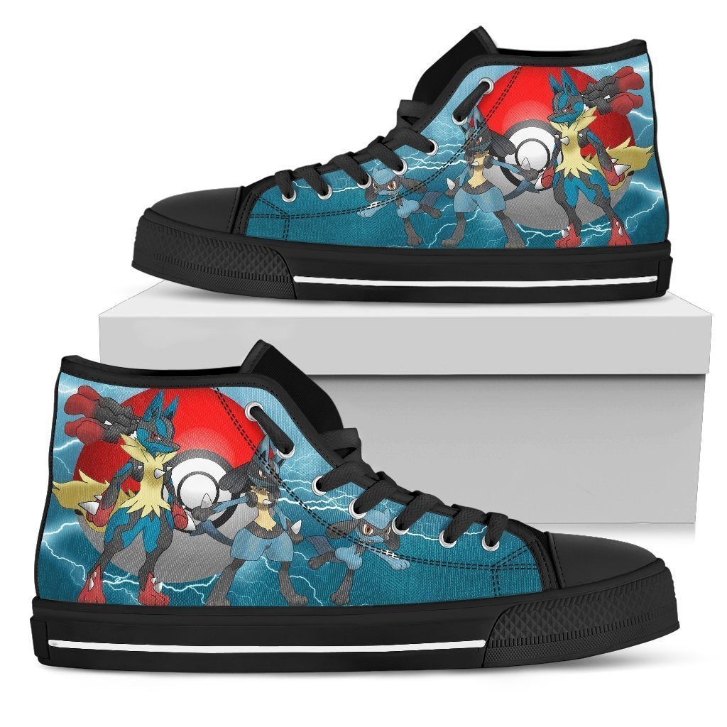 Lucario High Top Shoes Custom-Gear Wanta