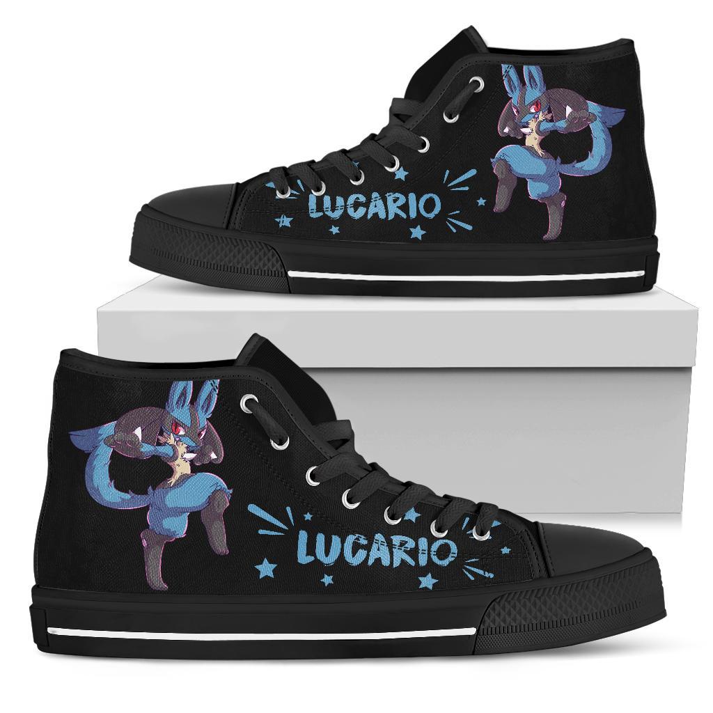 Lucario High Top Shoes Gift Idea-Gear Wanta