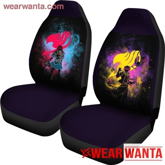 Lucy & Natsu Fairy Tail Car Seat Covers LT03-Gear Wanta