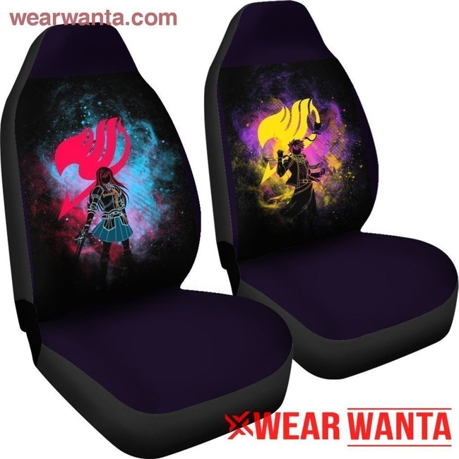 Lucy & Natsu Fairy Tail Car Seat Covers LT03-Gear Wanta