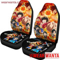 Luffy Sabo Ace Pirates One Piece Anime Car Seat Covers NH08-Gear Wanta