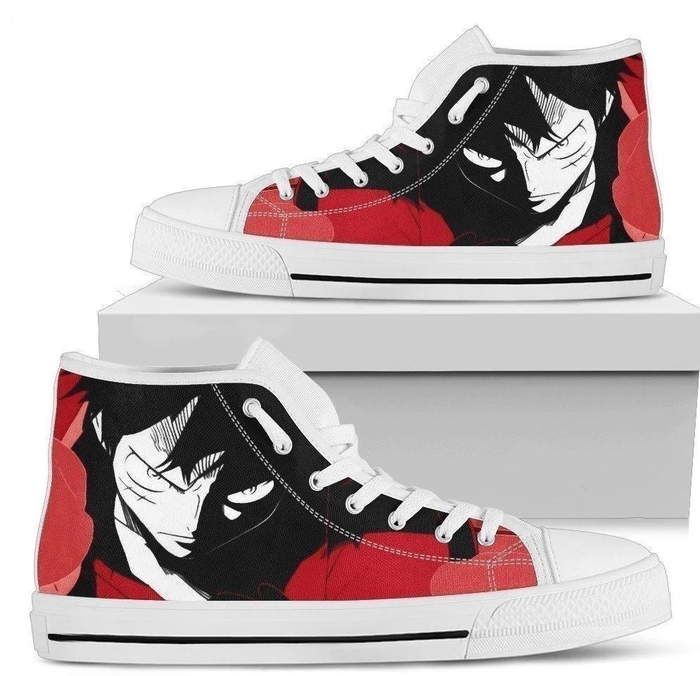 Luffy Sneakers High Top Fan One Piece Gift NH09-Gear Wanta