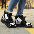 Lung Awareness Boots Ribbon Butterfly Shoes Gift Idea-Gear Wanta