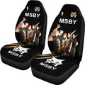 MSBY Haikyuu Car Seat Covers Anime Custom Team VP10-Gear Wanta