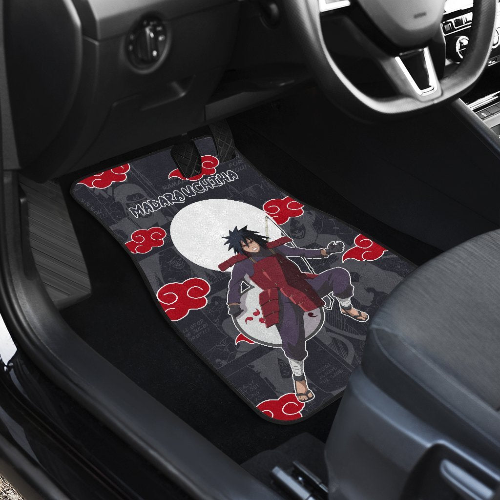 Madara Uchiha NRT Akatsuki Members Car Floor Mats Anime-Gear Wanta