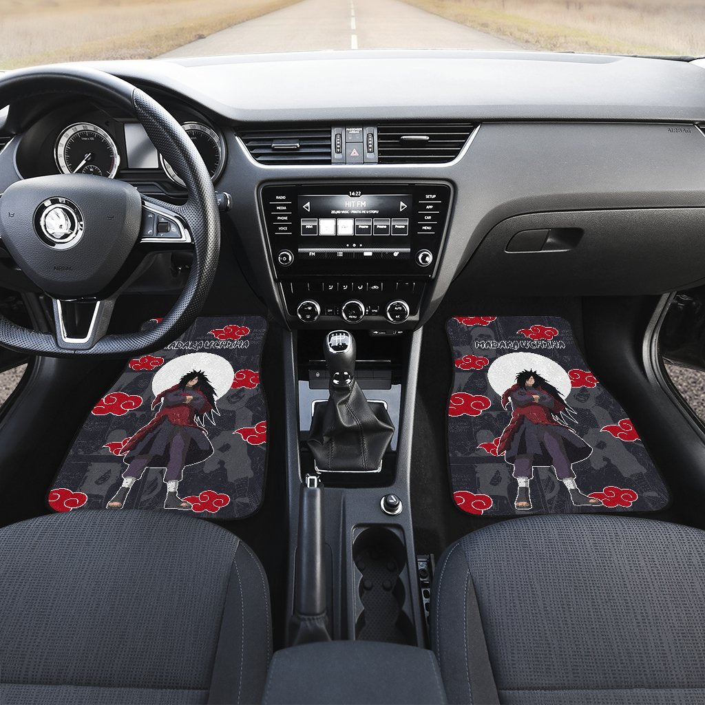 Madara Uchiha NRT Akatsuki Members Car Floor Mats Love Anime-Gear Wanta