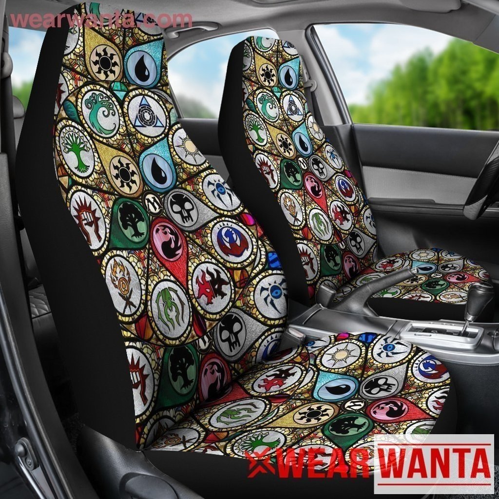 Magic The Gathering Car Seat Covers Gothic Glasses HH11-Gear Wanta