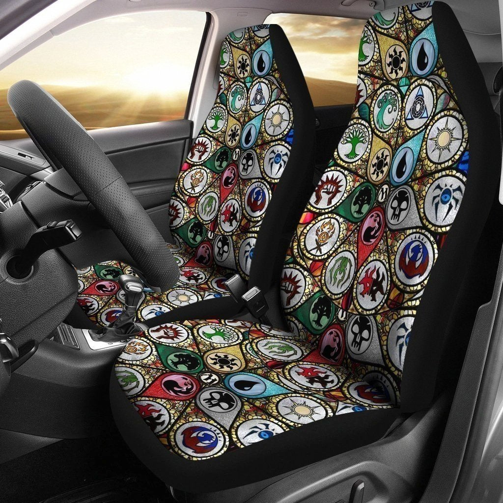 Magic The Gathering Car Seat Covers Gothic Glasses HH11-Gear Wanta