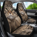 Maine Coon Cat Car Seat Covers Funny Cat Face-Gear Wanta