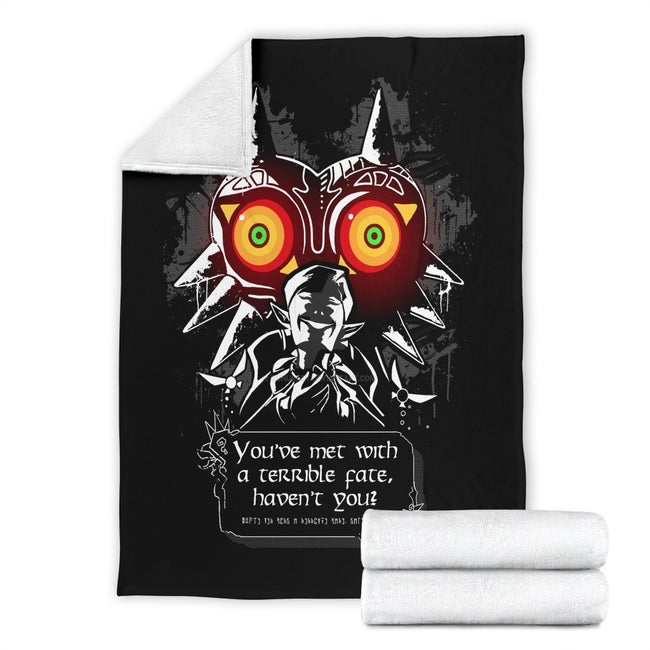 Majoras Mask Custom Blanket Legend Of Zelda Home Decoration-Gear Wanta