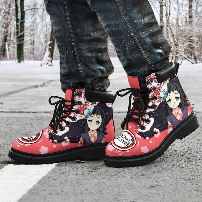 Makomo Boots Shoes Demon Slayer Anime Custom TT12-Gear Wanta