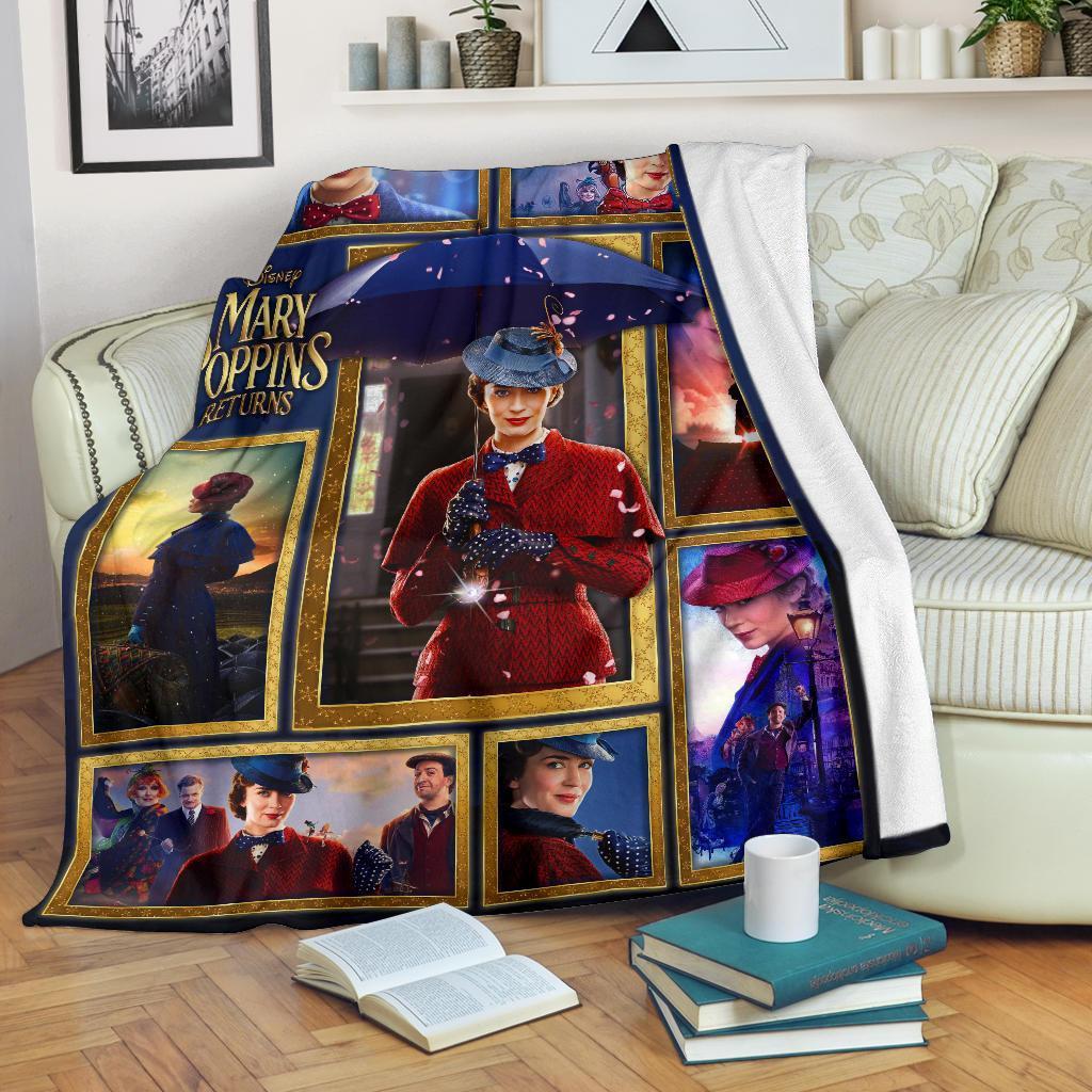 Mary Poppins Fleece Blanket Gift Idea-Gear Wanta