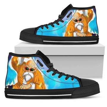 Master Roshi High Top Shoes Dragon Ball Custom PT1911-Gear Wanta