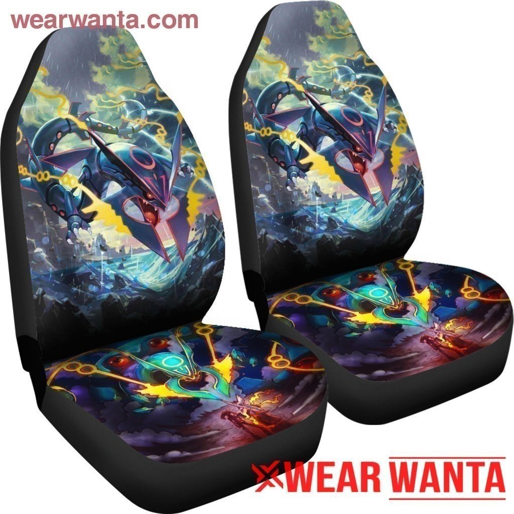 Mega Charizard Dragon Movie Car Seat Covers-Gear Wanta