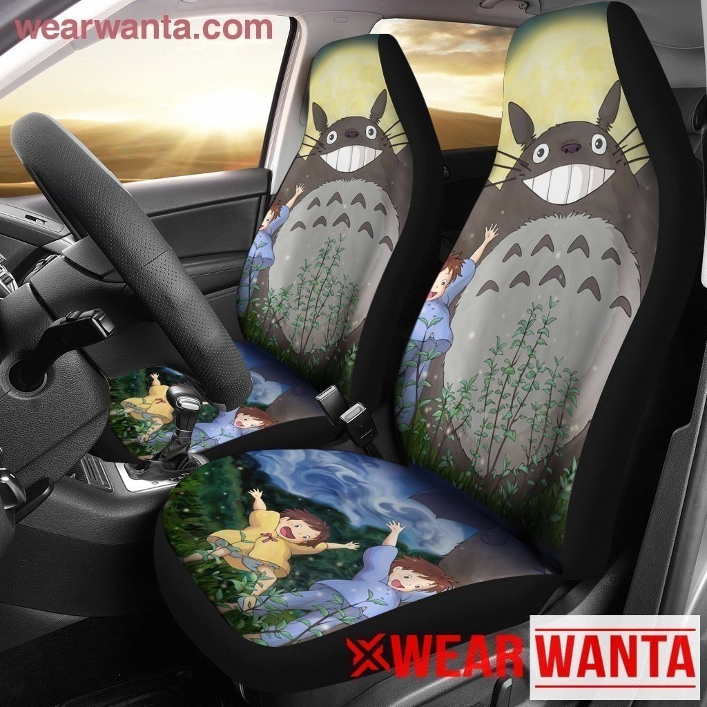 Mei & Satsuki My Neighbor Totoro Car Seat Covers LT03-Gear Wanta