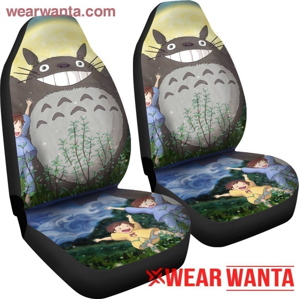 Mei & Satsuki My Neighbor Totoro Car Seat Covers LT03-Gear Wanta