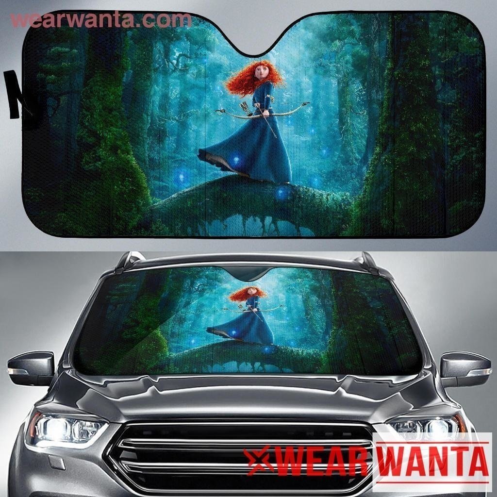 Merida Princess Brave Movies Car Sun Shade-Gear Wanta