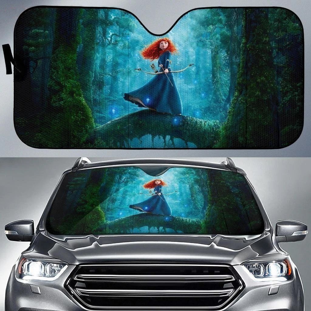 Merida Princess Brave Movies Car Sun Shade-Gear Wanta