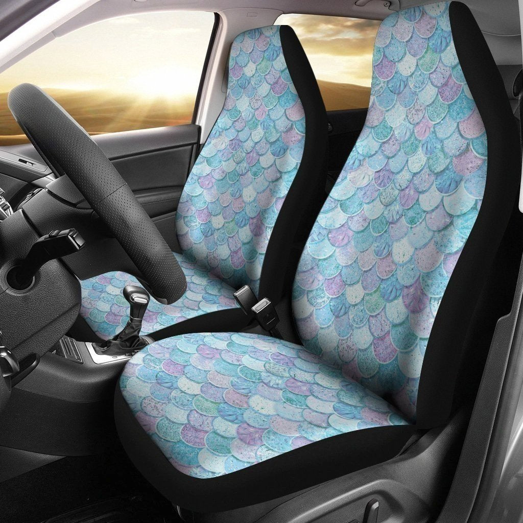 Mermaid Car Seat Covers Custom Pattern Car Decoration-Gear Wanta