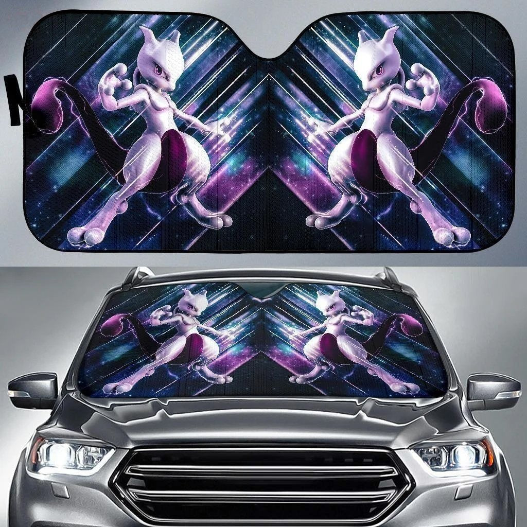 Mewtwo Car Sun Shade-Gear Wanta