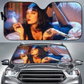 Mia Wallace Pulp Fiction Vintage Car Sun Shade-Gear Wanta