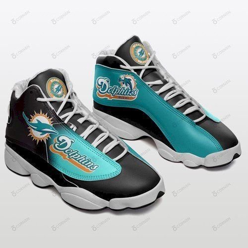 Miami Dolphins Custom Shoes 13 Sneakers 256-Gear Wanta