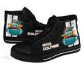 Miami Dolphins Sneakers Baby Yoda High Top Shoes Mixed-Gear Wanta