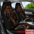 Michael Myers Car Seat Covers Custom Horror Car Accessories Halloween-Gear Wanta