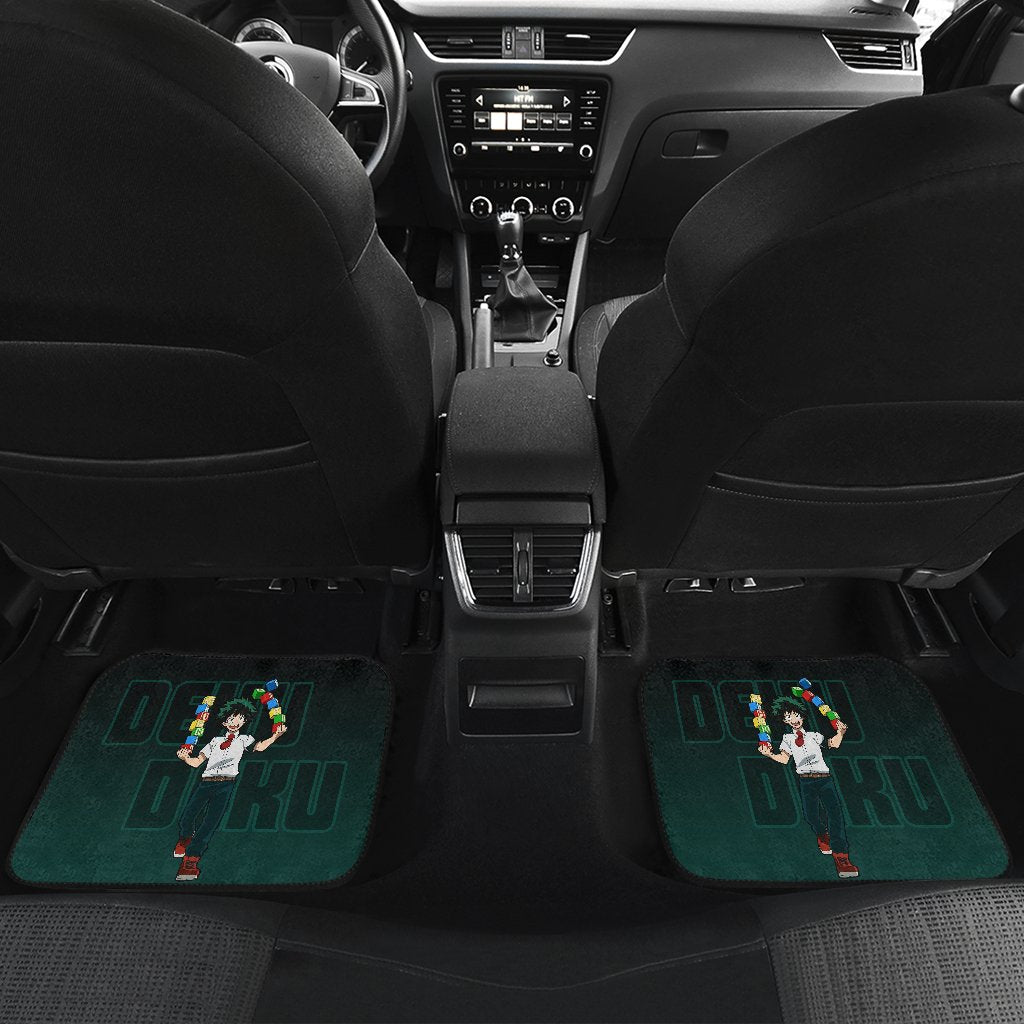 Midoriya Izuku Deku My Hero Academia Car Floor Mats Manga Mixed Anime Cute-Gear Wanta