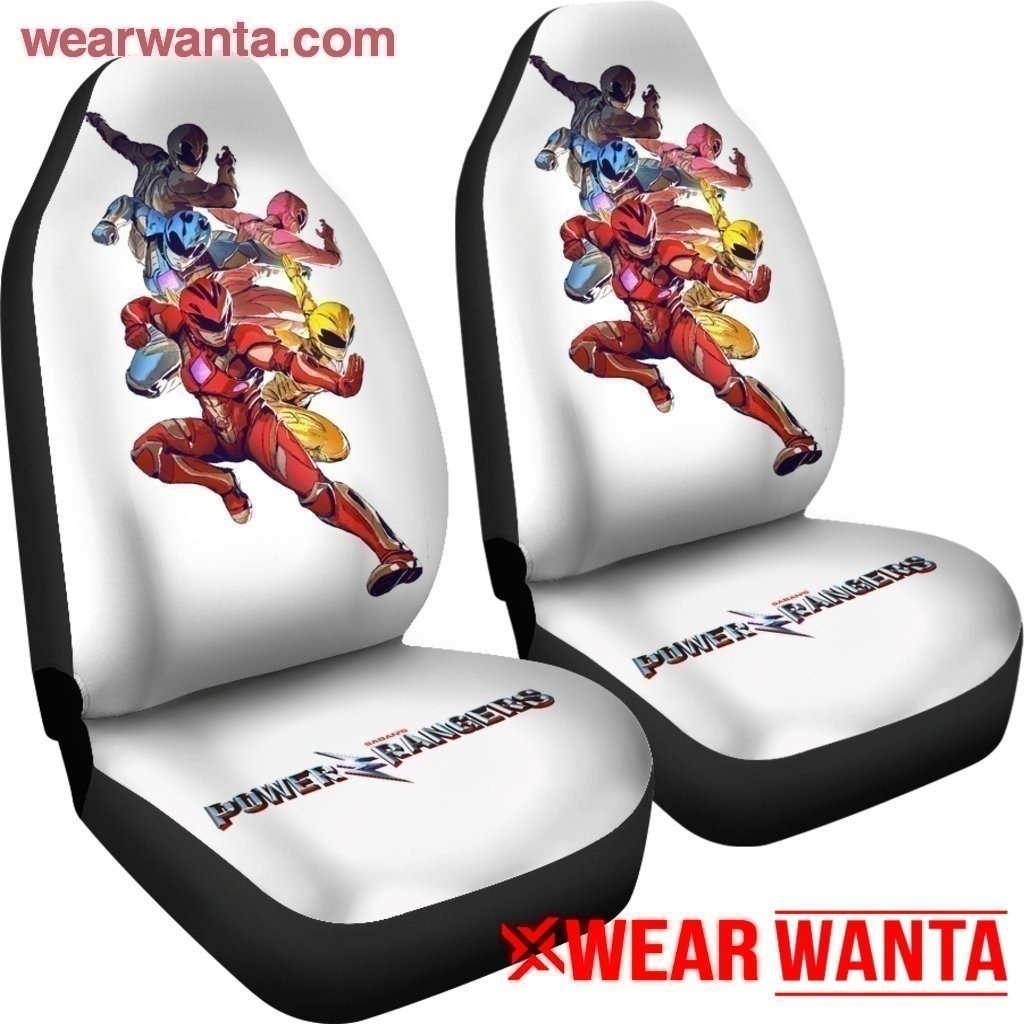 Mighty Morphin Sanban's Power Rangers Car Seat Covers MN04-Gear Wanta