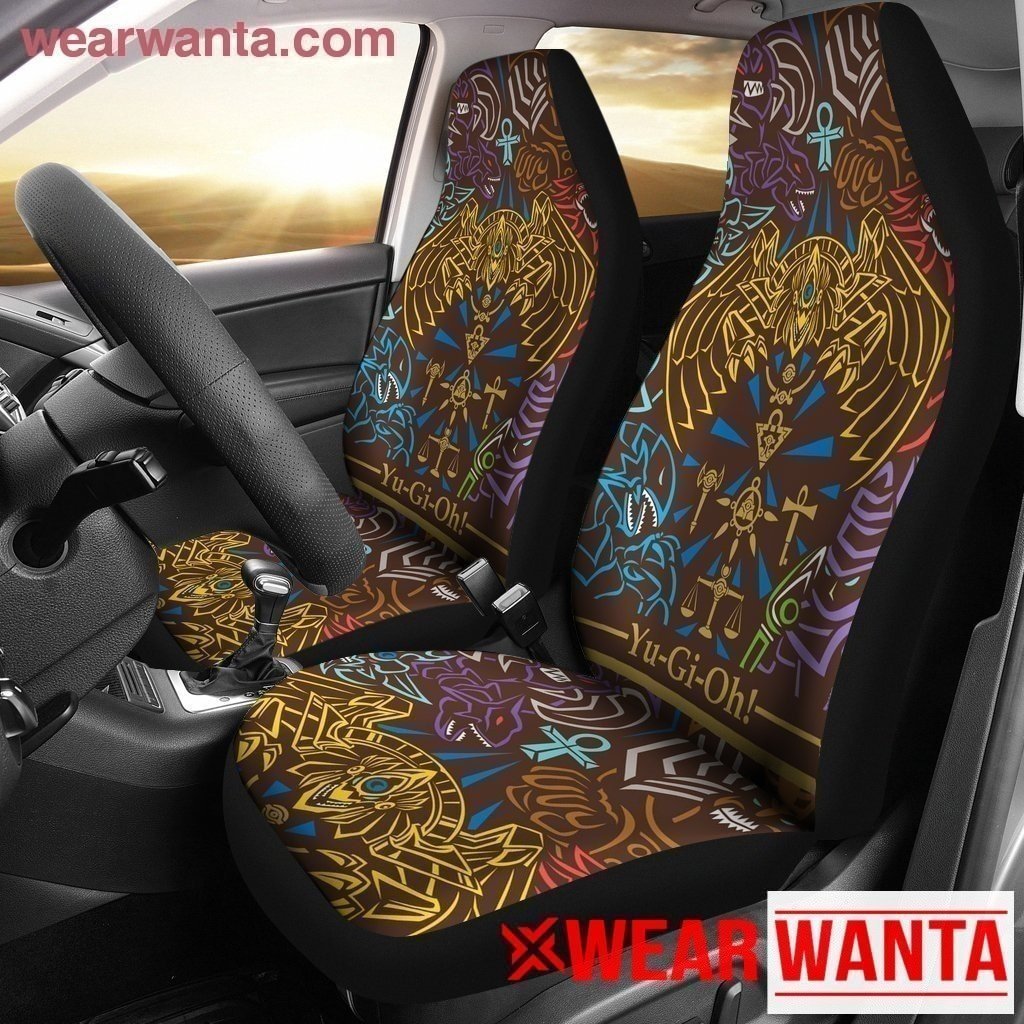 Millennium Items Yugioh Car Seat Covers LT04-Gear Wanta